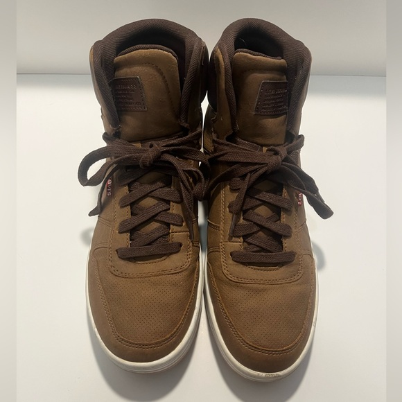 Brown Men’s Levi’s Good Condition Size 9.5 - Picture 2 of 3